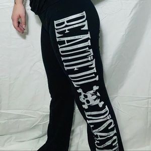 Beautiful Disaster Yoga Pants